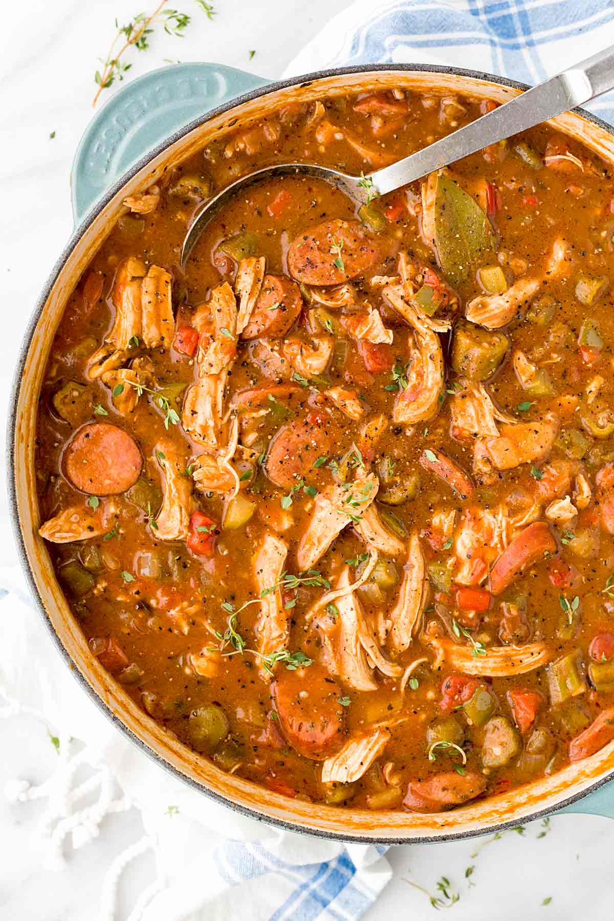 Chicken Andouille Sausage Gumbo