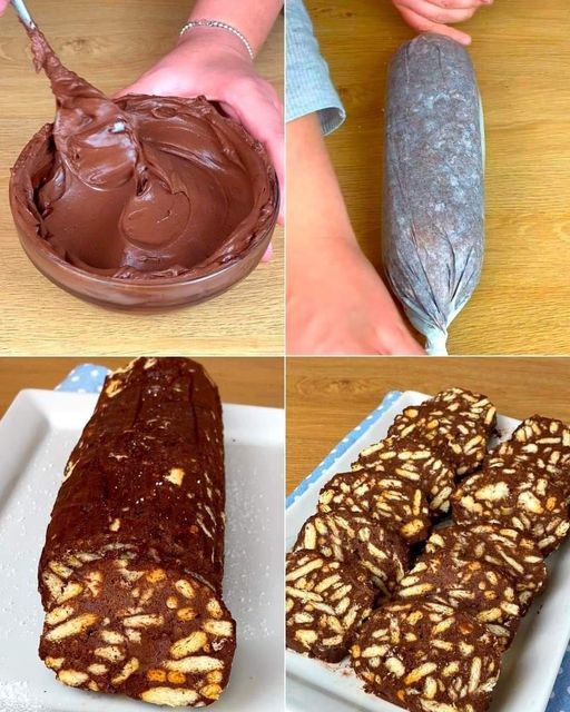 Chocolate Salami without Eggs or Butter: The Italian Recipe Everyone Will Love!