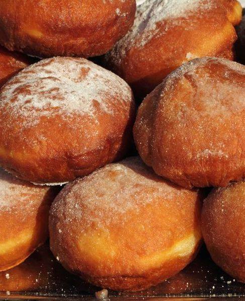 Custard-Filled Polish Paczki