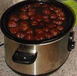 CROCKPOT MEATBALLS