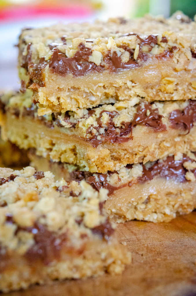 PEANUT BUTTER PASSION BARS