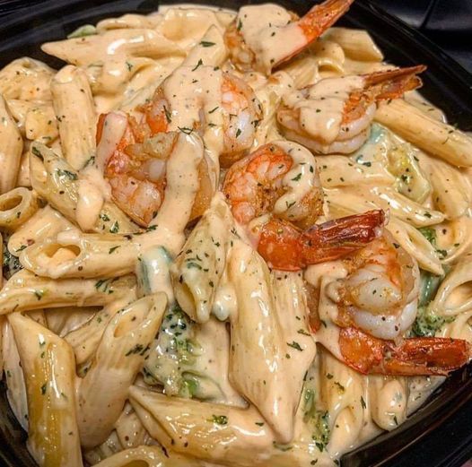 Shrimp Broccoli Alfredo