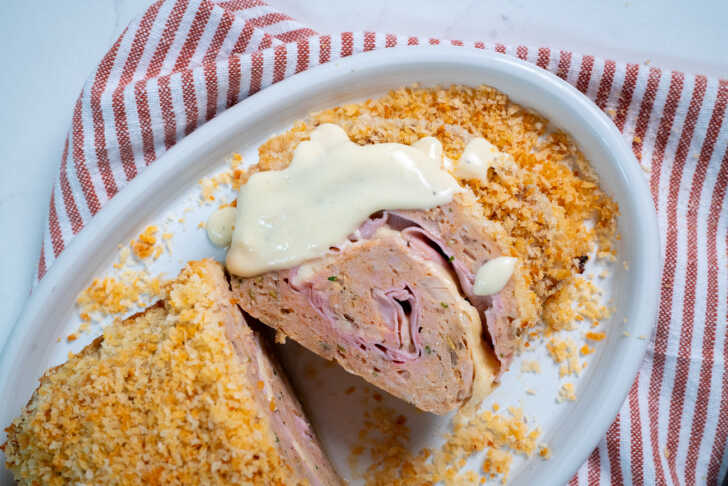 Chicken Cordon Bleu Meatloaf