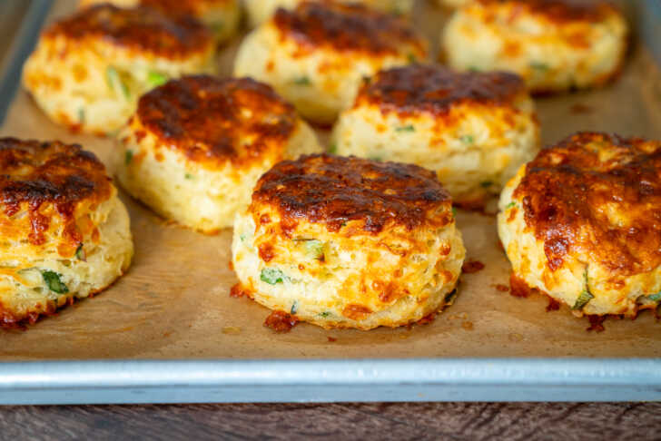 Irish Cheddar Scallion Biscuits