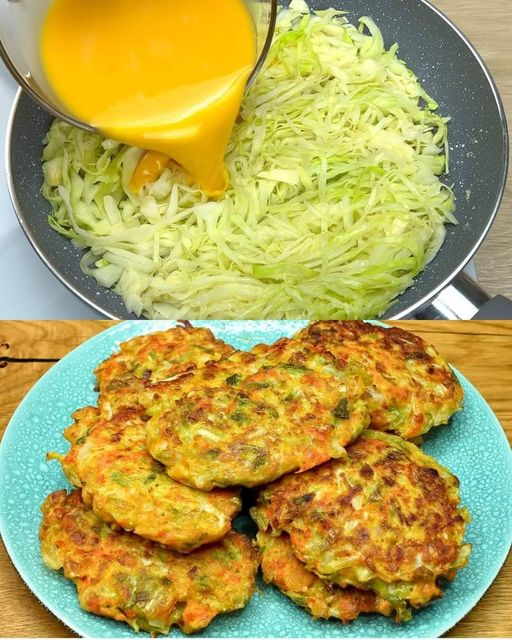 Cabbage and Egg Patties