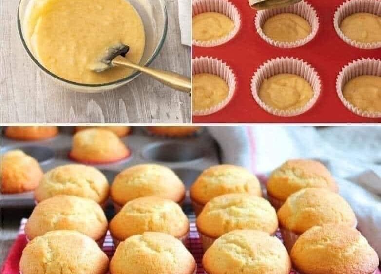 Homemade Orange Cupcakes