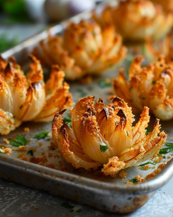 Baked Blooming Onions