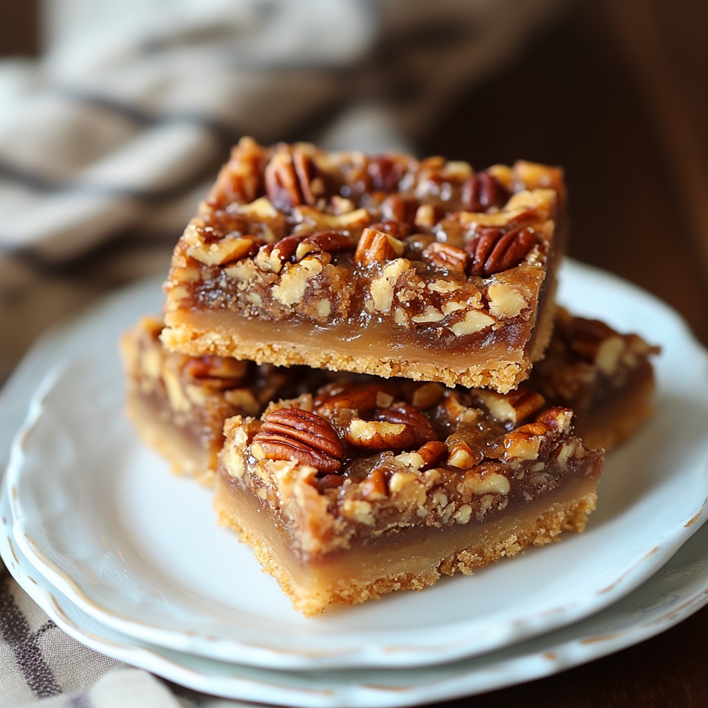 Toffee Pecan Dream Bars