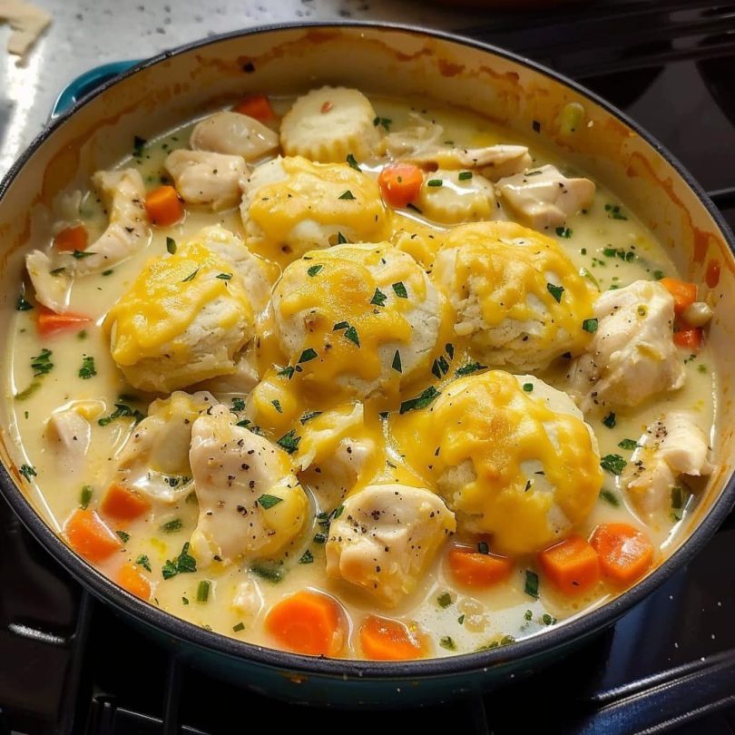 CrockPot Chicken and Dumplings