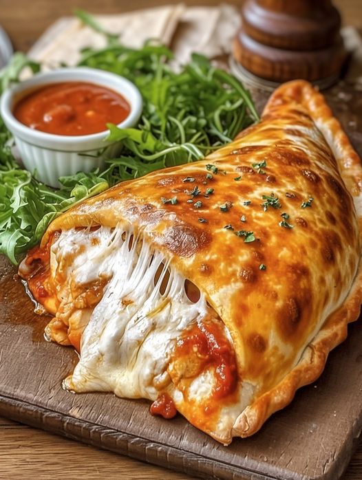 Chicken Parmesan Calzone