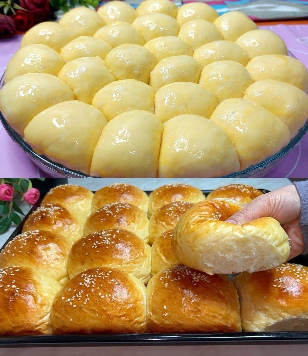 Milk Brioche Rolls