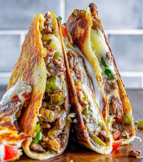 Philly Cheese Steak Quesadilla