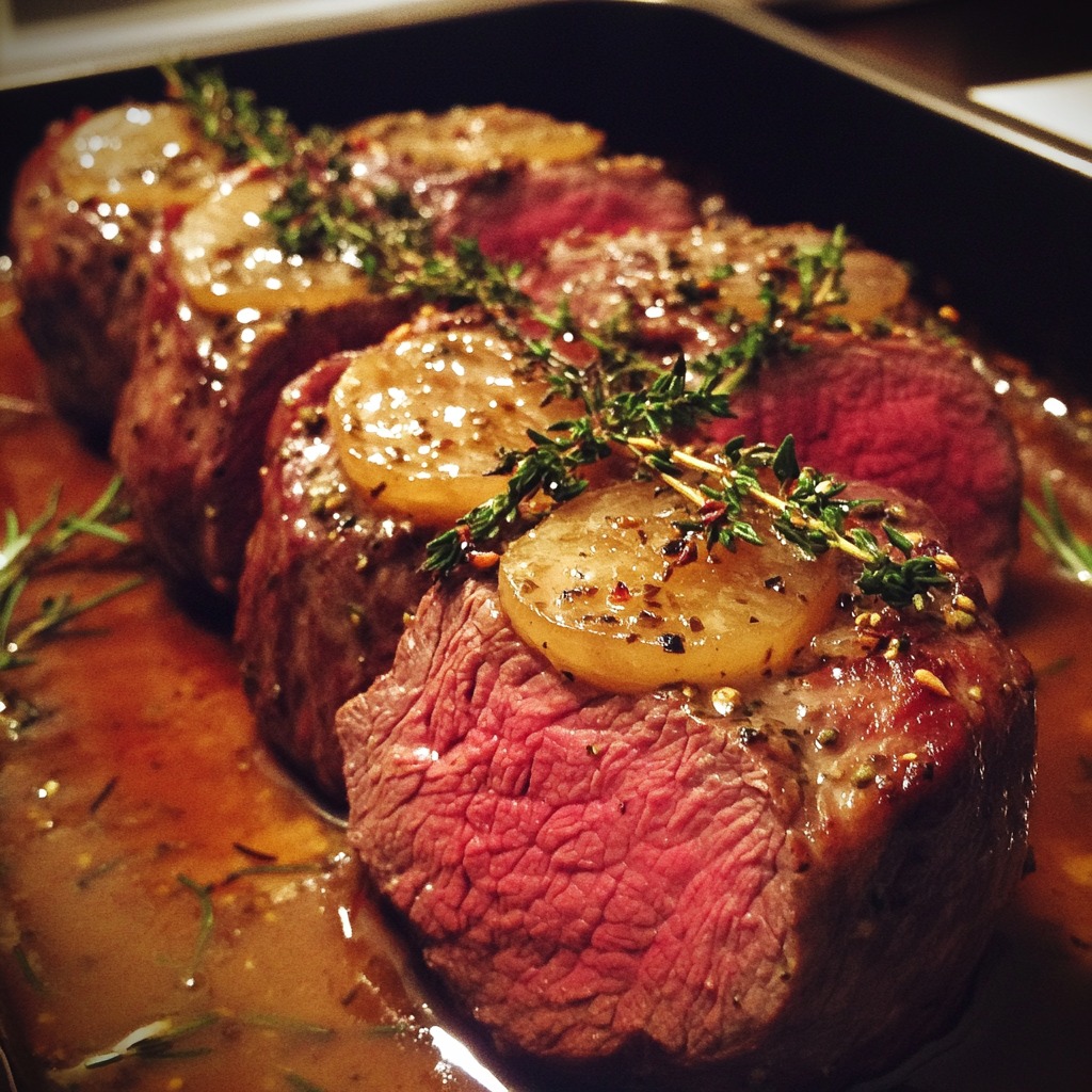 Herb Butter Beef Tenderloin Roast