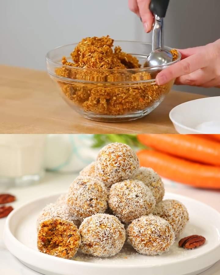 Carrot Cake Energy Bites Recipe