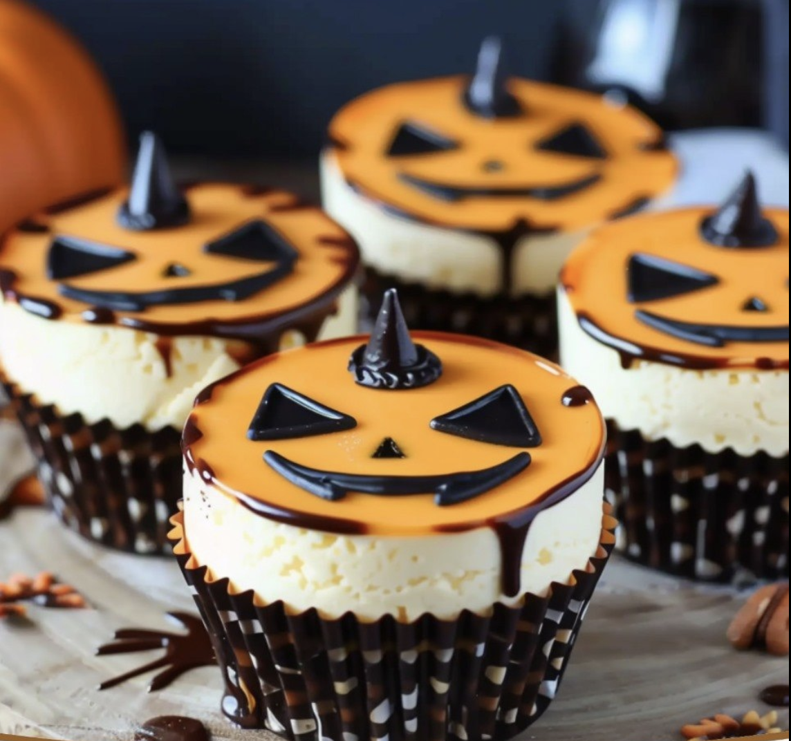 Spooktacular Mini Halloween Cheesecakes: A Sweet Treat for Your Spooky Celebrations