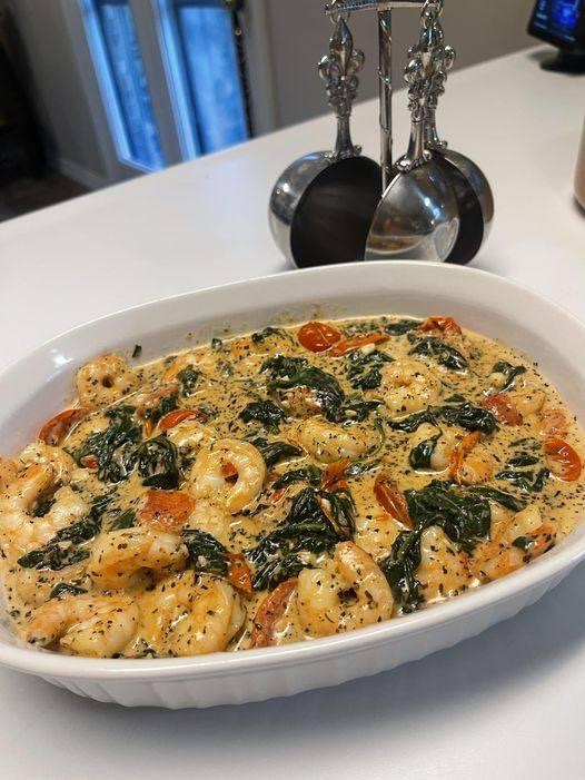 Creamy Tuscan Shrimp Recipe