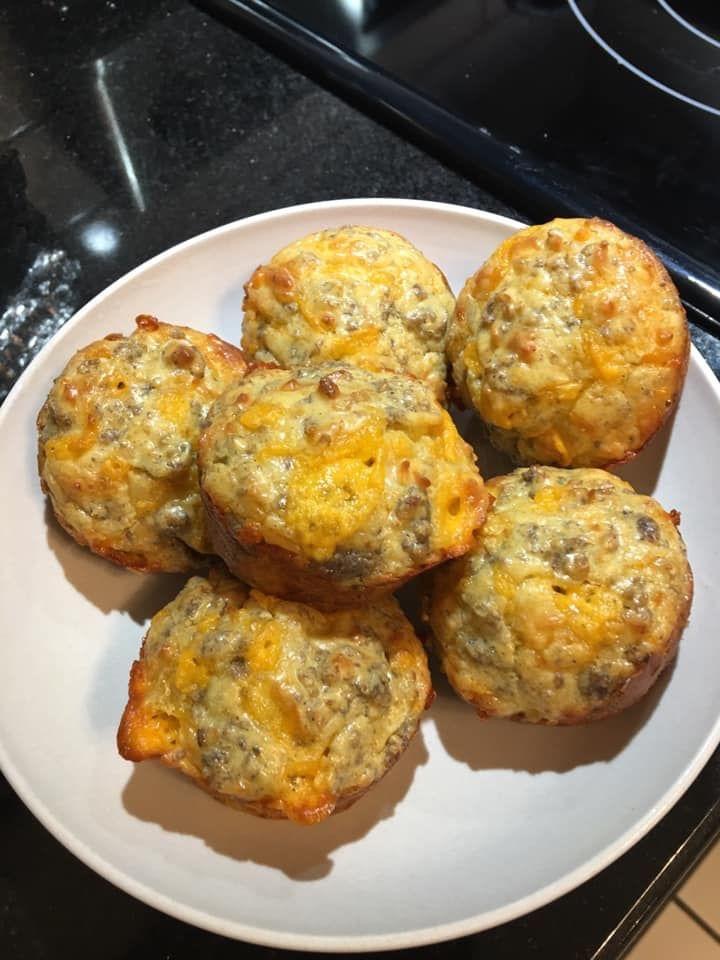 Savory Sausage and Cheese Muffins