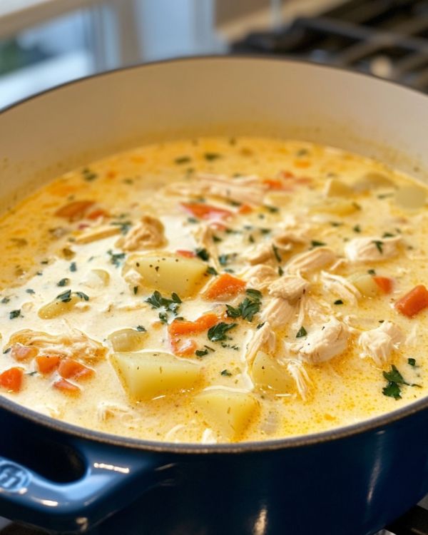 Southern-Style Chicken Potato Soup