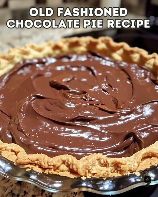 Old-Fashioned Chocolate Pie Recipe