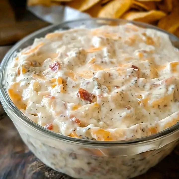 Cheddar Ranch Crack Dip