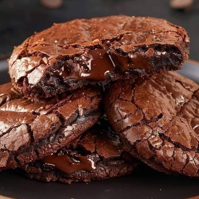 Gooey Chocolate Lava Cookies