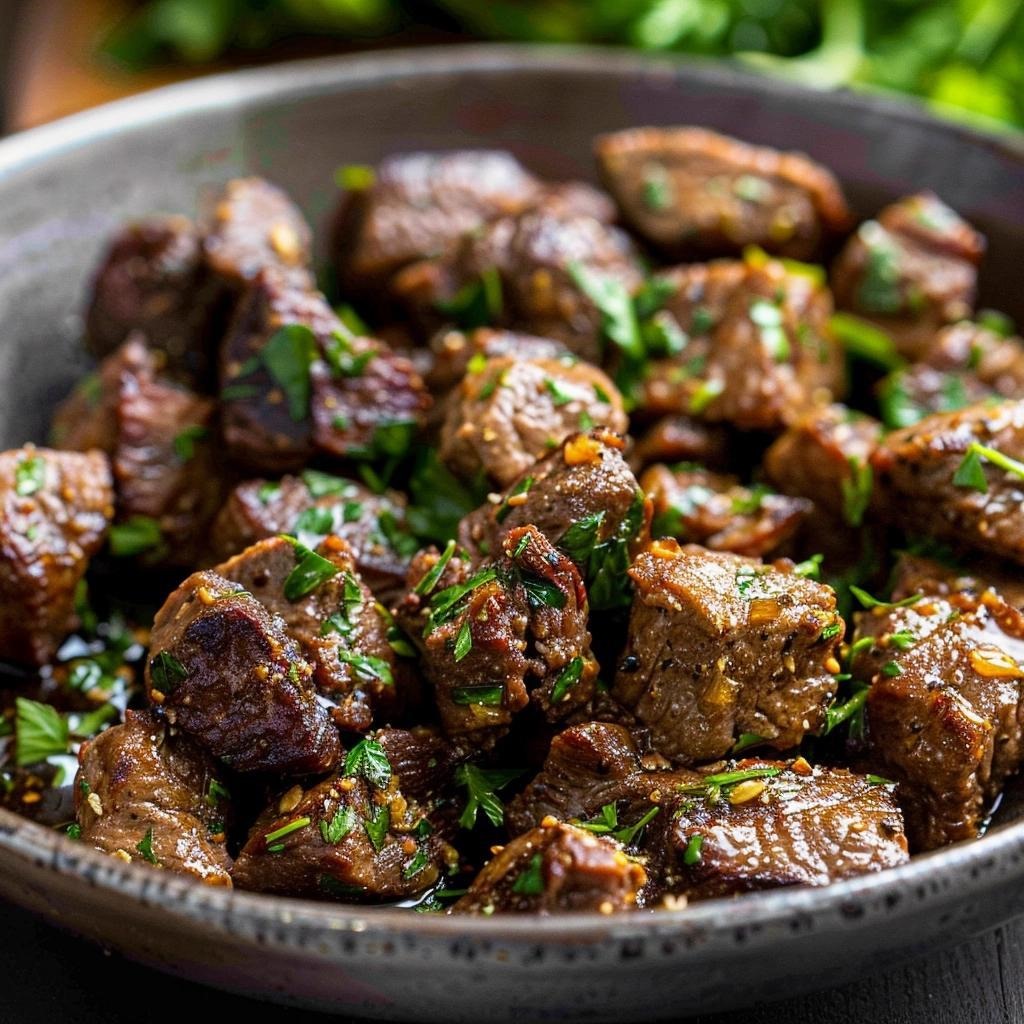 Steak Bites with Garlic Butter !!!