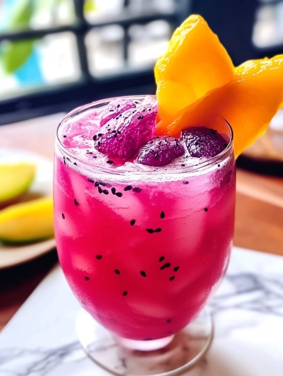 Mango Dragonfruit Refresher 