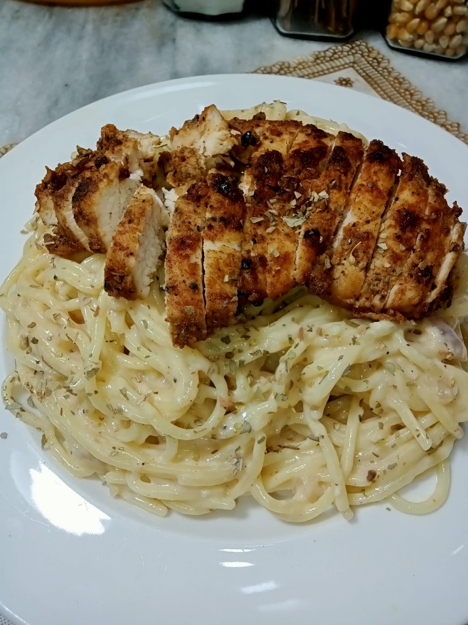 Grilled Chicken Spaghetti Recipe