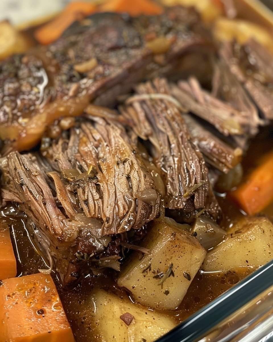 SLOW COOKER AMISH POT ROAST 