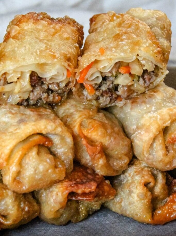 Philly Cheesesteak Egg Rolls