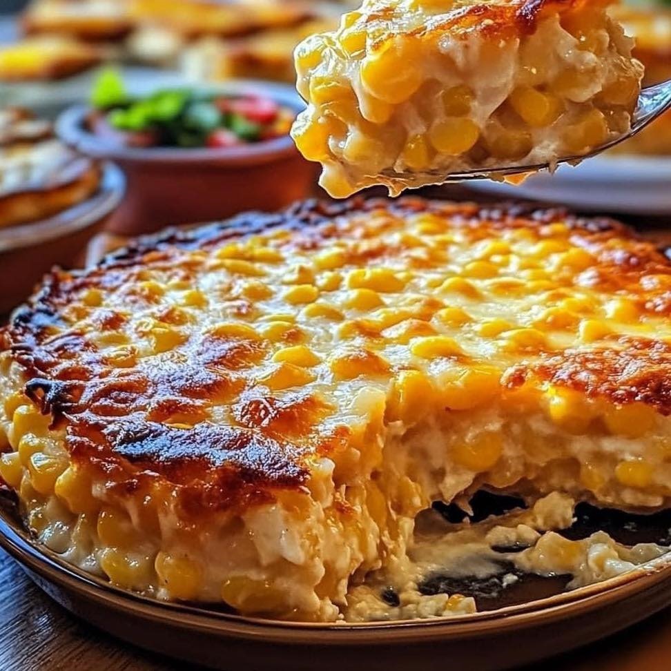 Cream Cheese Corn Casserole