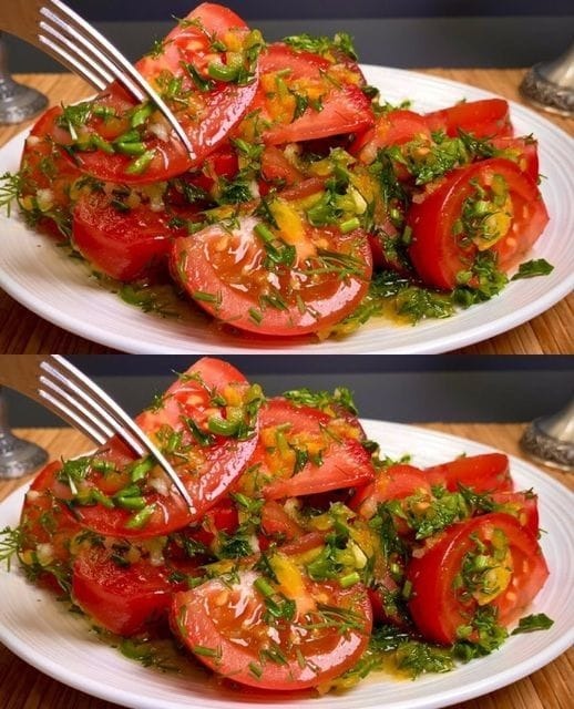 Magic Tomato Salad – The Most Delicious Appetizer!