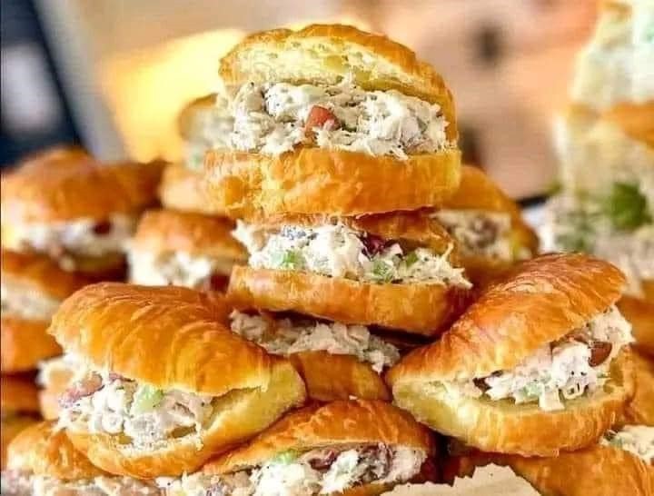 Chicken Salad Croissant Sandwiches Recipe