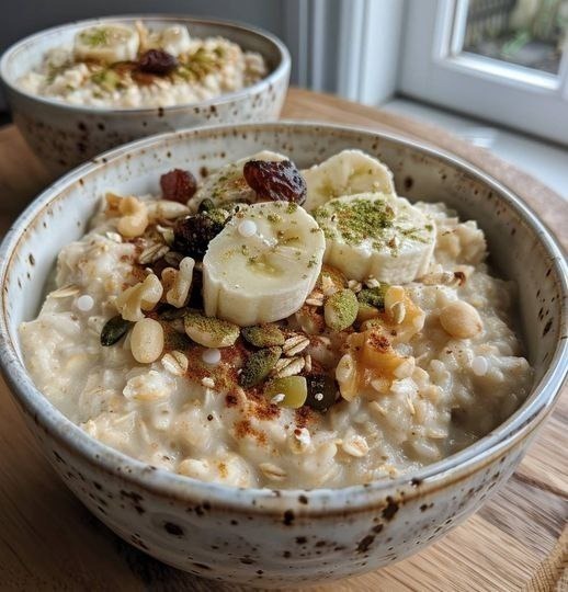 Vegan Whole Oat Porridge